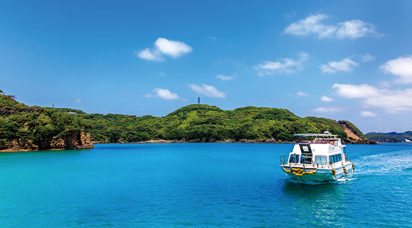 辰の島クルージング