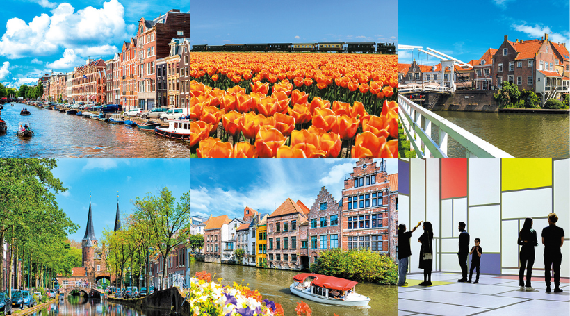 「もう一度楽しむ」春のオランダ・ベルギー運河