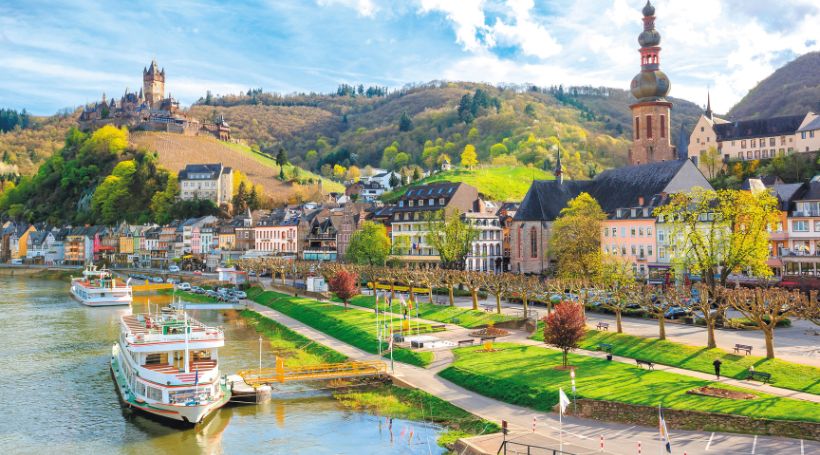 【成田（羽田）空港発着】ライン河、モーゼル河とベルギー運河
