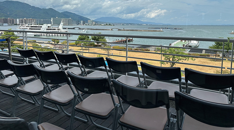 貸切会場「琵琶湖ホテル」