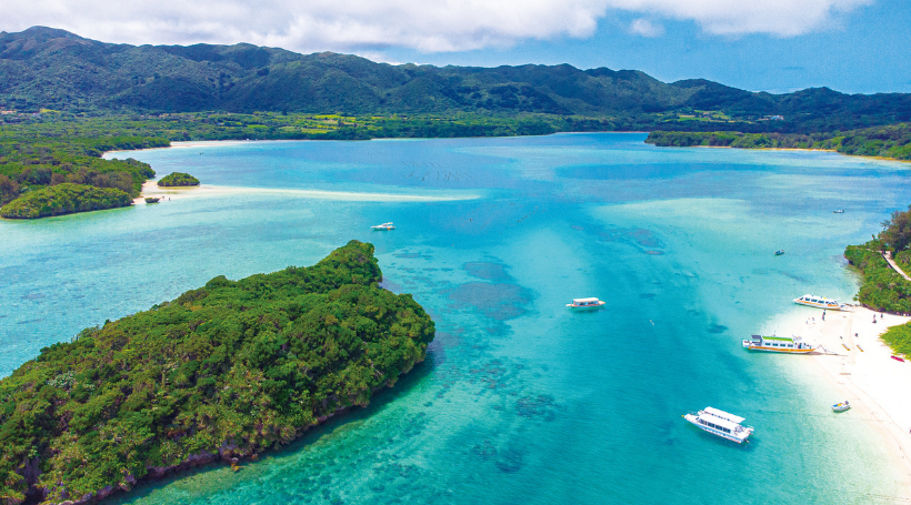 石垣島随一の絶景「川平湾」