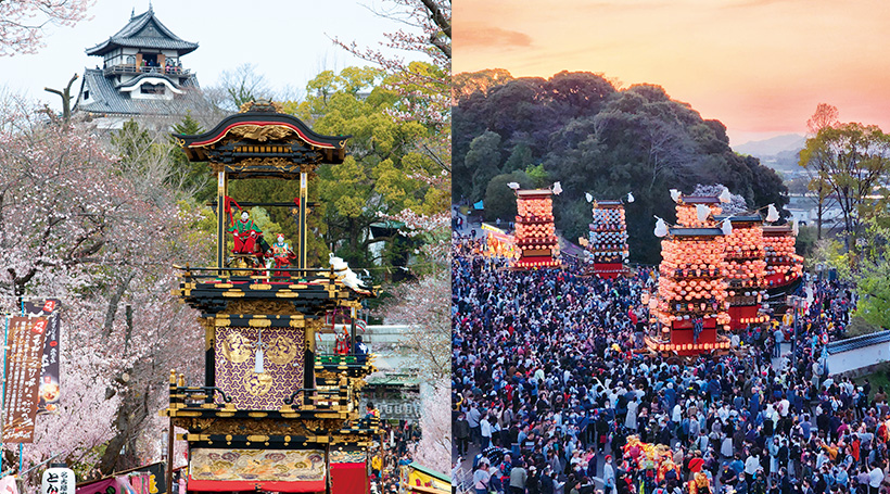 豪華絢爛「犬山祭」昼・夜観覧と「ホテルインディゴ犬山有楽苑」