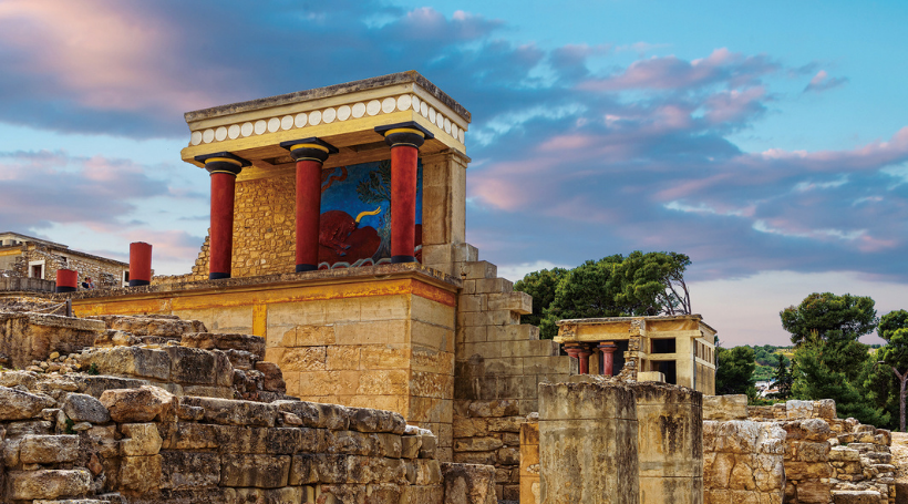 クノッソス宮殿（クレタ島）