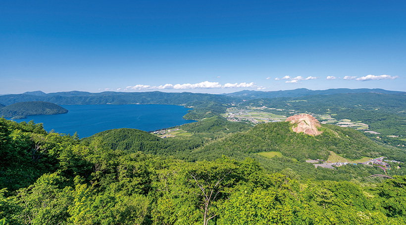 洞爺湖と昭和新山