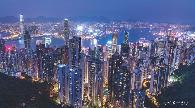 「100万ドルの夜景」と謳われる夜の香港