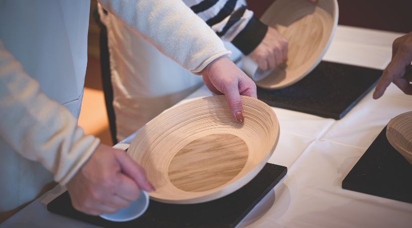 3日目／「弘前れんが倉庫美術館」で津軽の工芸体験
