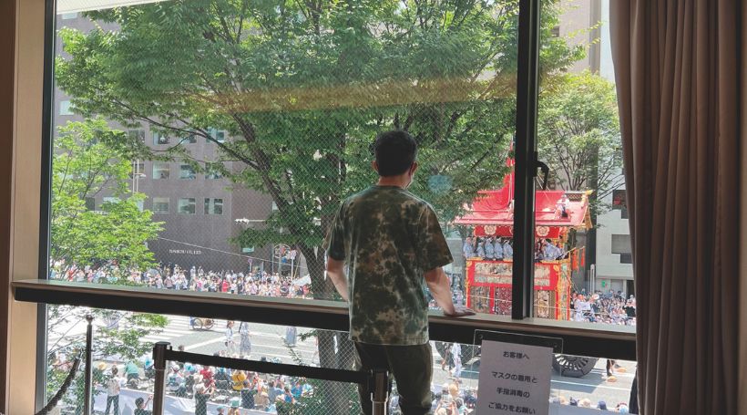 宿泊者専用ラウンジ