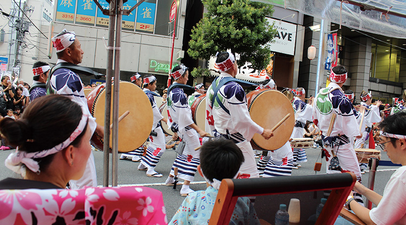 「東京高円寺阿波おどり」プレミアム観覧席