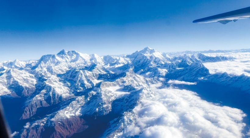 特別ルートの貸切遊覧飛行