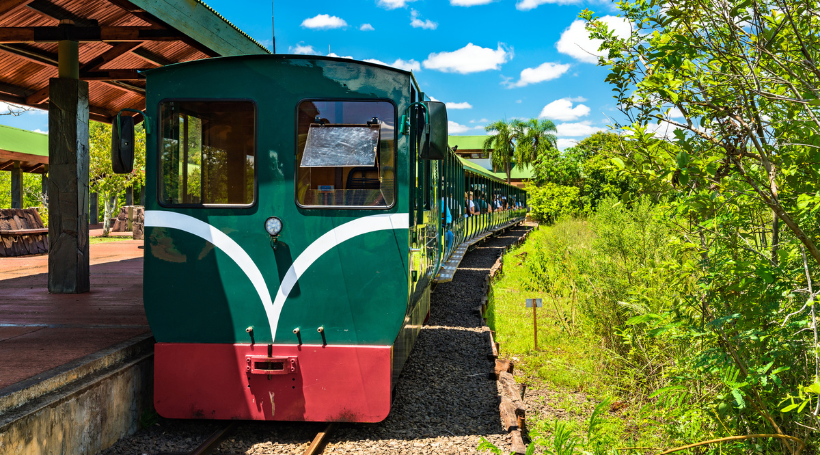 トロッコ列車（アルゼンチン側）