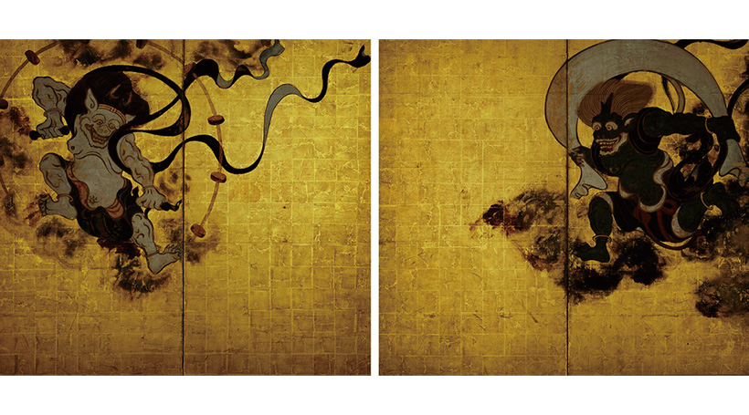 『風神雷神図屏風』